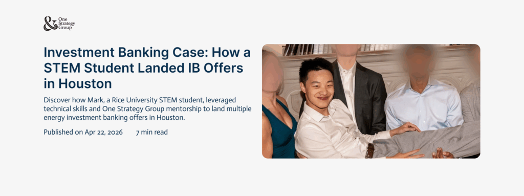 STEM Student Landed IB Offers in Houston